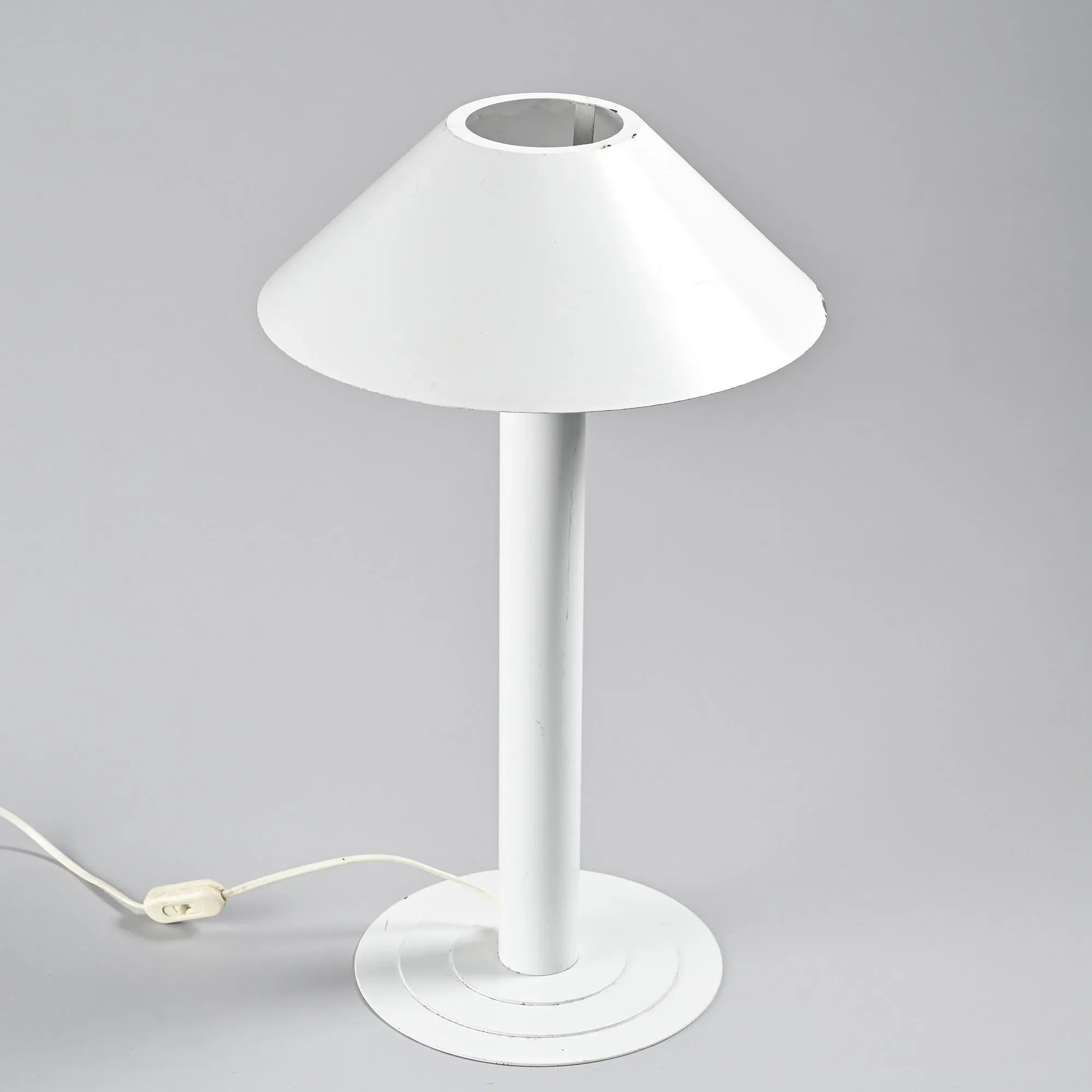 Table lamps by Bent Karlby for Lyfa, circa 1980.