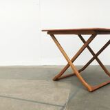 Danish folding table in teak from the mid-century by Juul Kristensen.