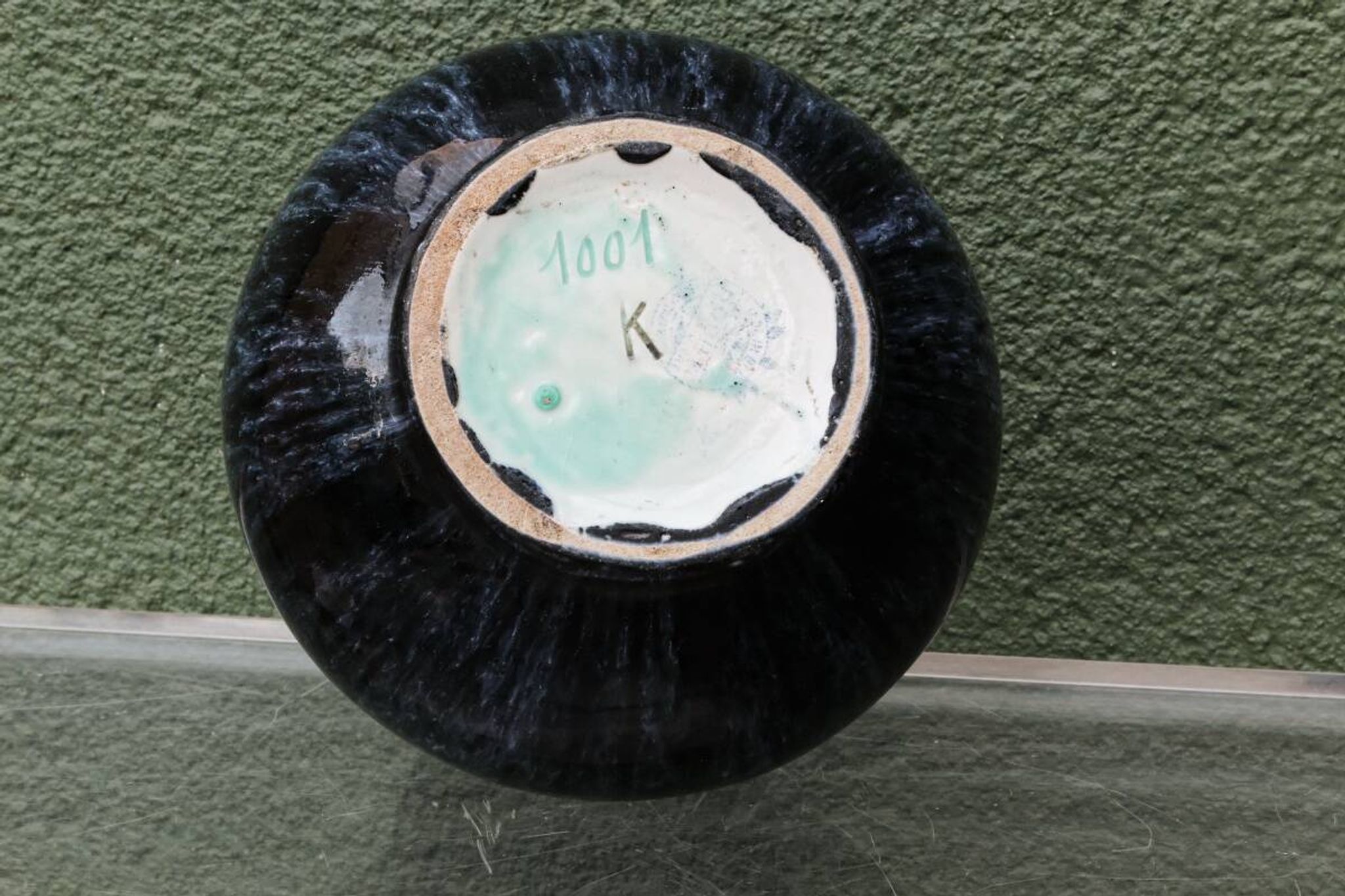 Vase boule Boch Frêres Keramis, art déco