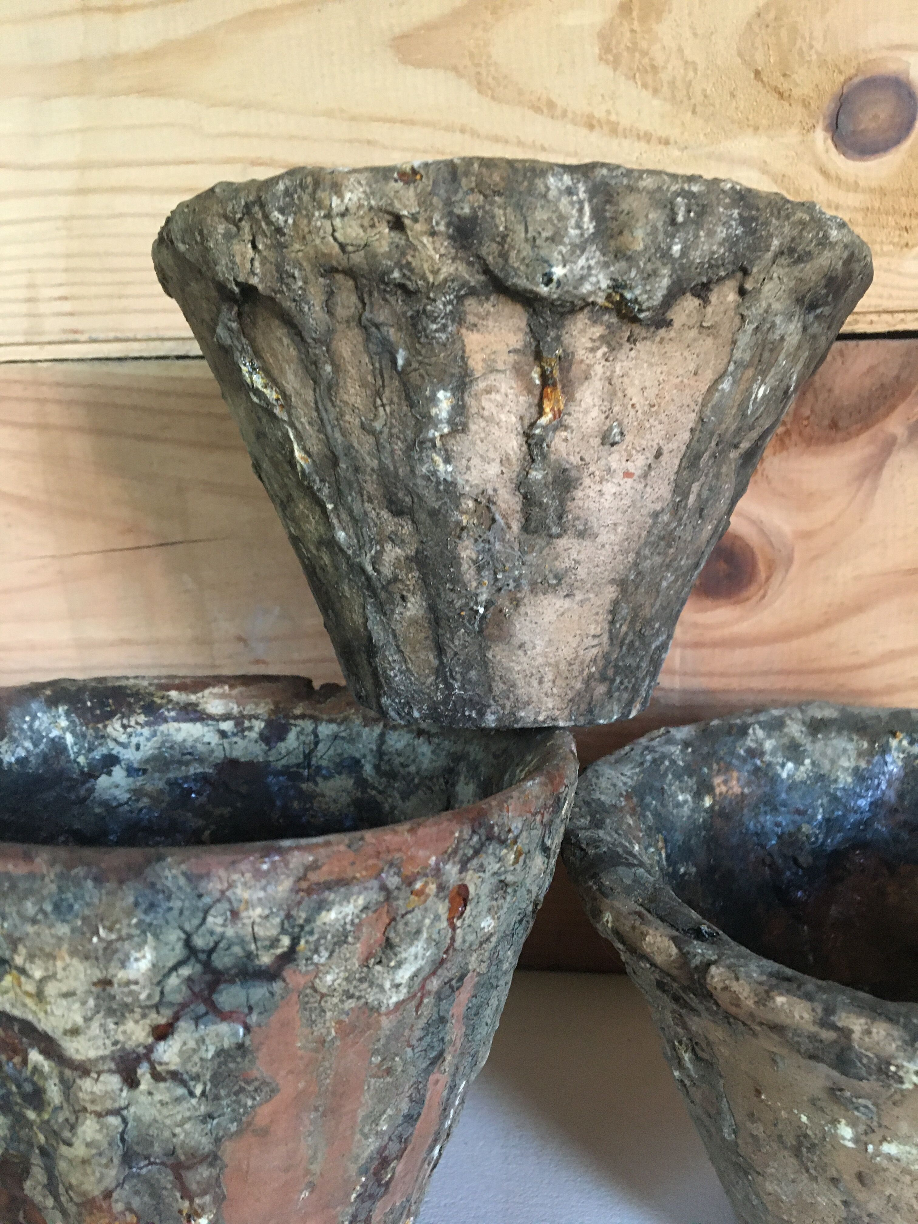 Terracotta resin pot