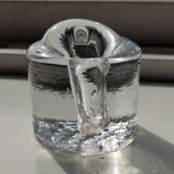 Swedish Pukeberg Crystal Solifleur Vase 1960s by Conny Walther & Uno Westerberg