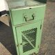 Green metal industrial furniture