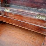 Ancient chest sculpte brass handles india