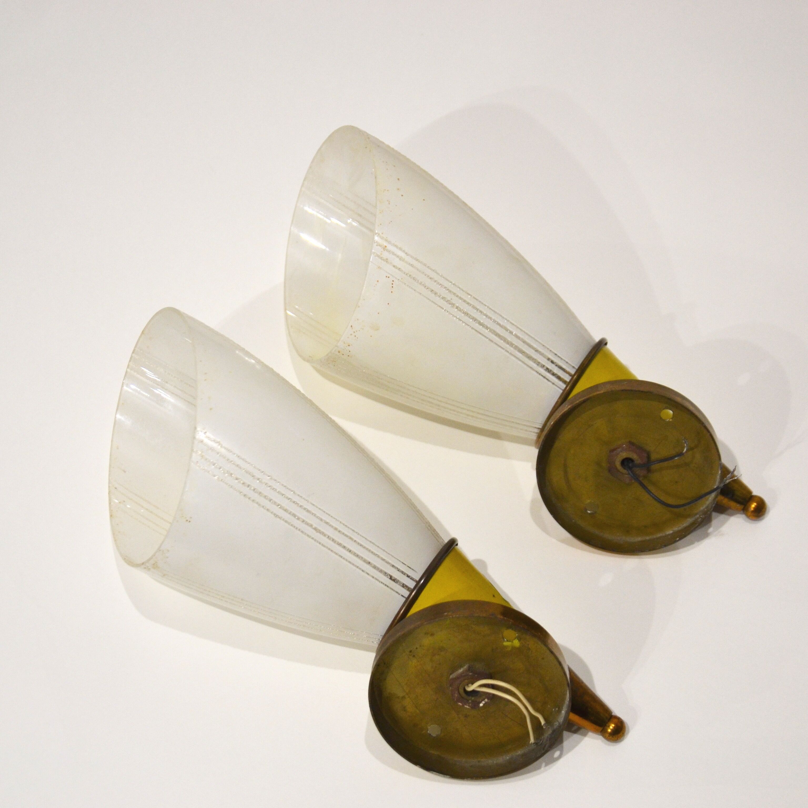 Pair of 50s wall sconces