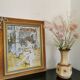 Vintage ceramic vase 70s West Germany