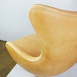Leather Egg Chair by Arne Jacobsen for Fritz Hansen Limited Anniversary Edition