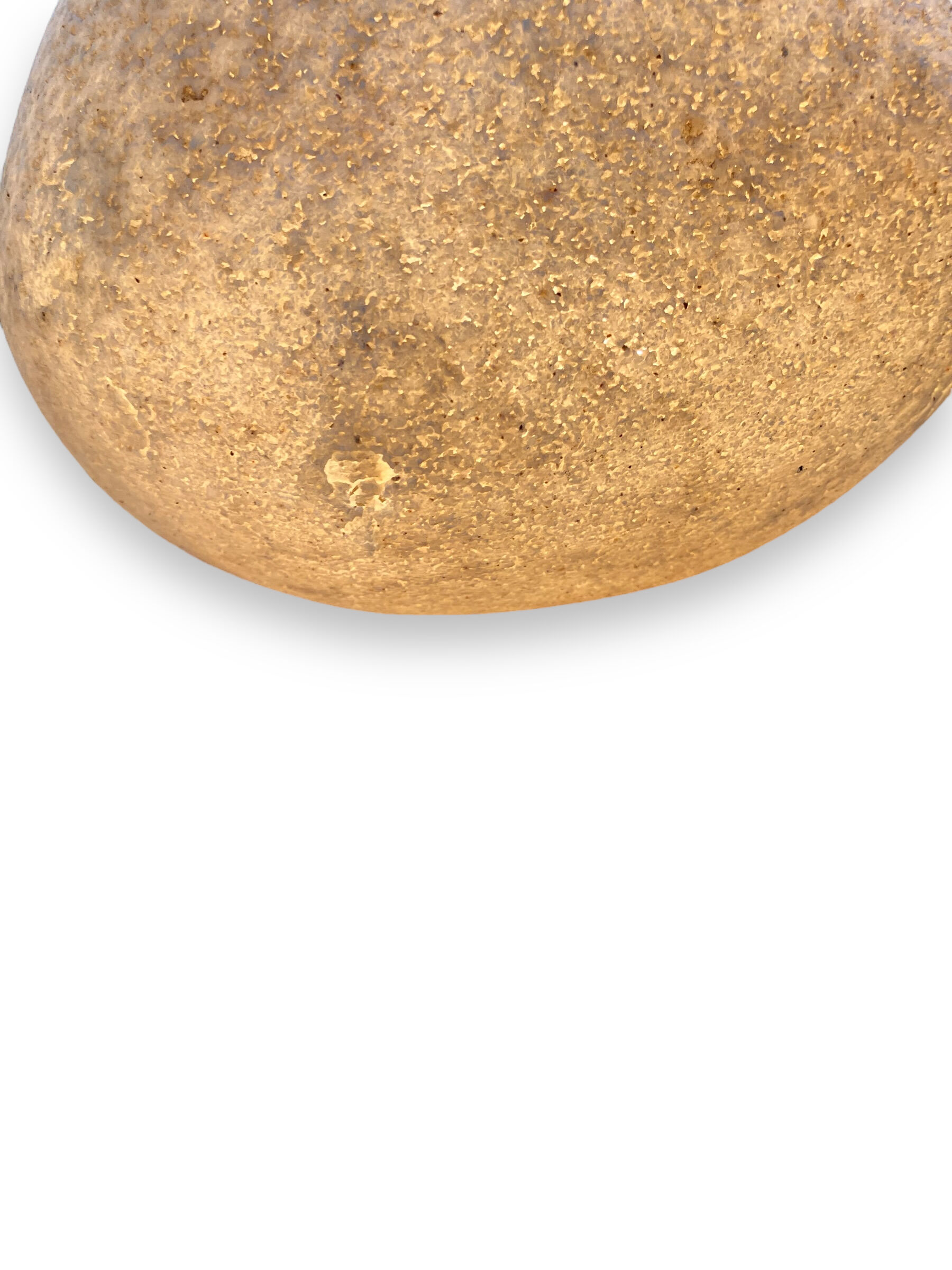 Lamp andré cazenave lamps pebbles pebble stone model "dora" circa 1970
