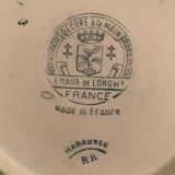 Longwy enamels plate
