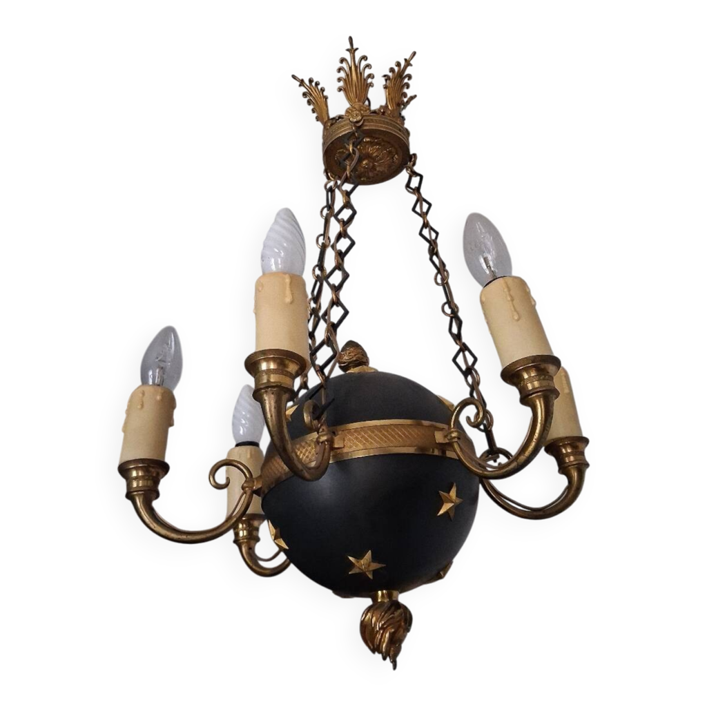 Lustre boule Napoléon III | Selency