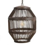 Lustre industriel transformé