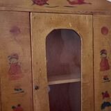 Vintage wooden children's room cabinet