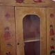 Vintage wooden children's room cabinet