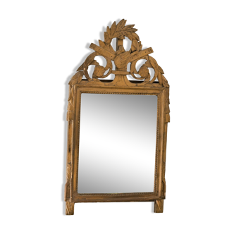 Miroir ancien fronton