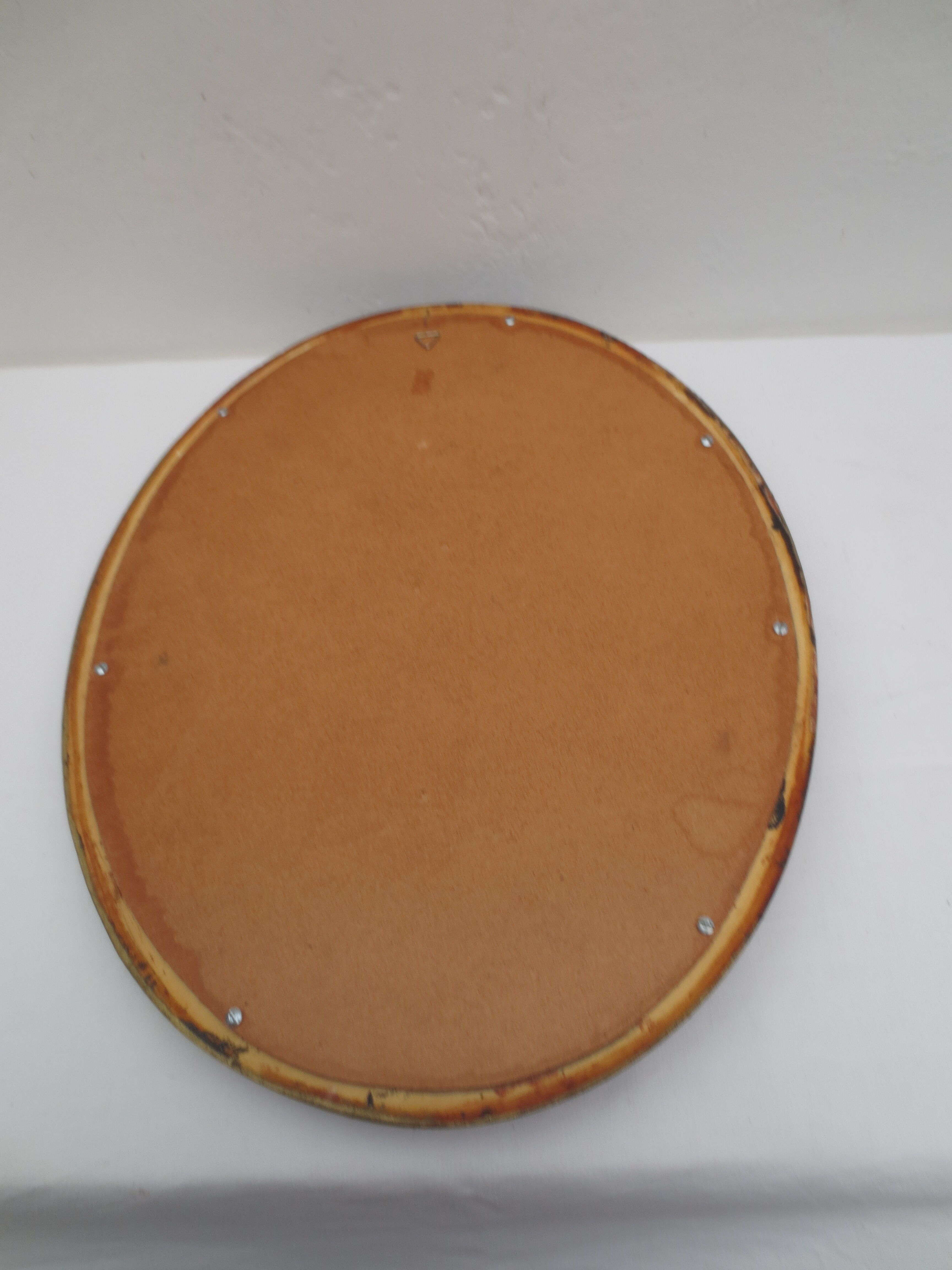 Napoleon III bulging oval frame