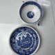 Adams English Scenic dish and bowl with handles