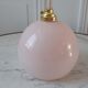 Round suspension in powder pink opaline 40-50s