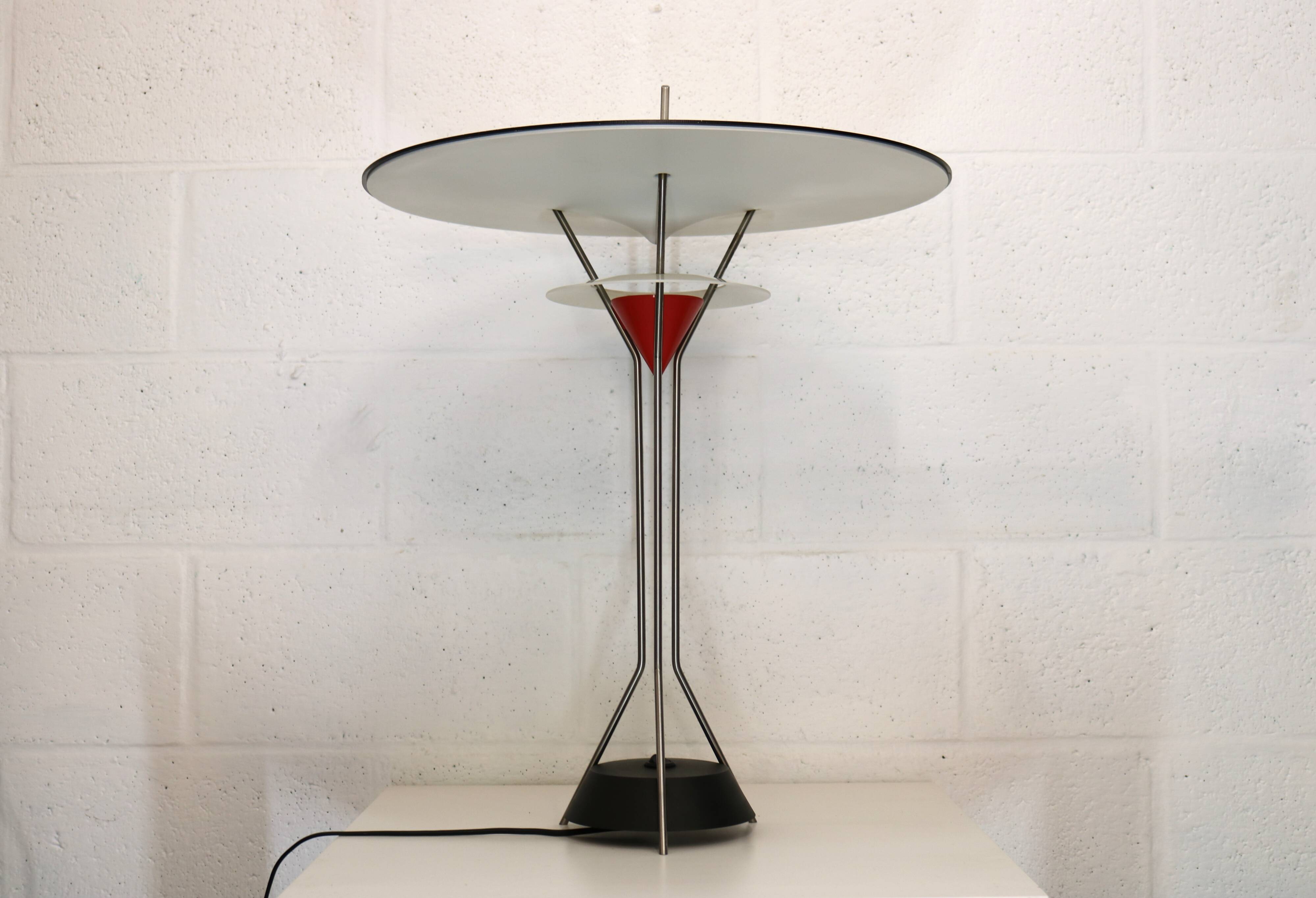XL Space age desk lamp by Lyskilde and designed by Henrik Tengler - Denmark