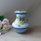 Pitcher ceramic decoration hand-painted vintage