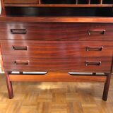 Scandinavian teak secretary desk