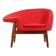 Fried Egg Teak Easychair by Hans Olsen 1950s