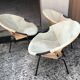 Lusch “Balloon” armchairs by Lusch Erzeugnis Design 1960s