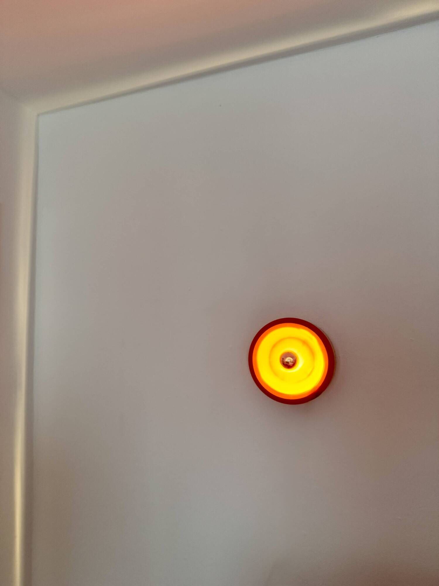 1970s XL Ufo Wall or Ceiling Lamp from Staff