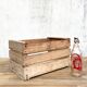 Locker vintage wooden box