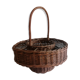 Rattan bottle and glass holder