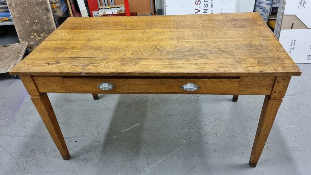 Old oak table