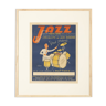 Affiche des années 1940 « Jazz », 63 x 73 cm