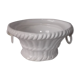 White earthenware basket