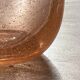 Vase verre rose d’après Biot