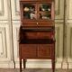 Cylinder desk in solid mahogany, late 18th century