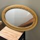 Vintage wooden mirror 56 x 35