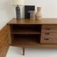 Vintage teak sideboard in Scandinavian style
