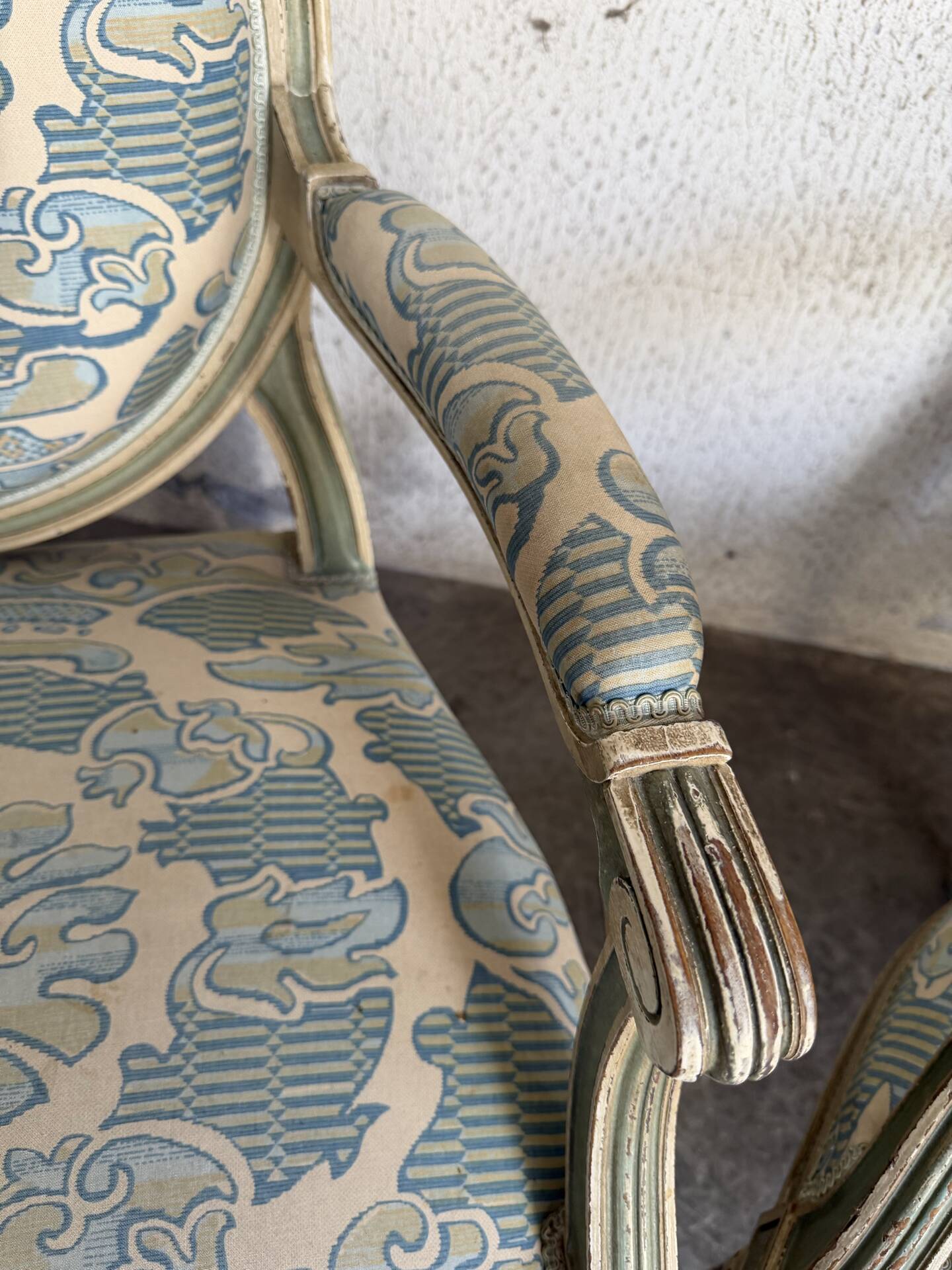 Louis XVI style armchair
