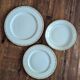 Set of porcelain plates Guy Degrenne Lenassia collection