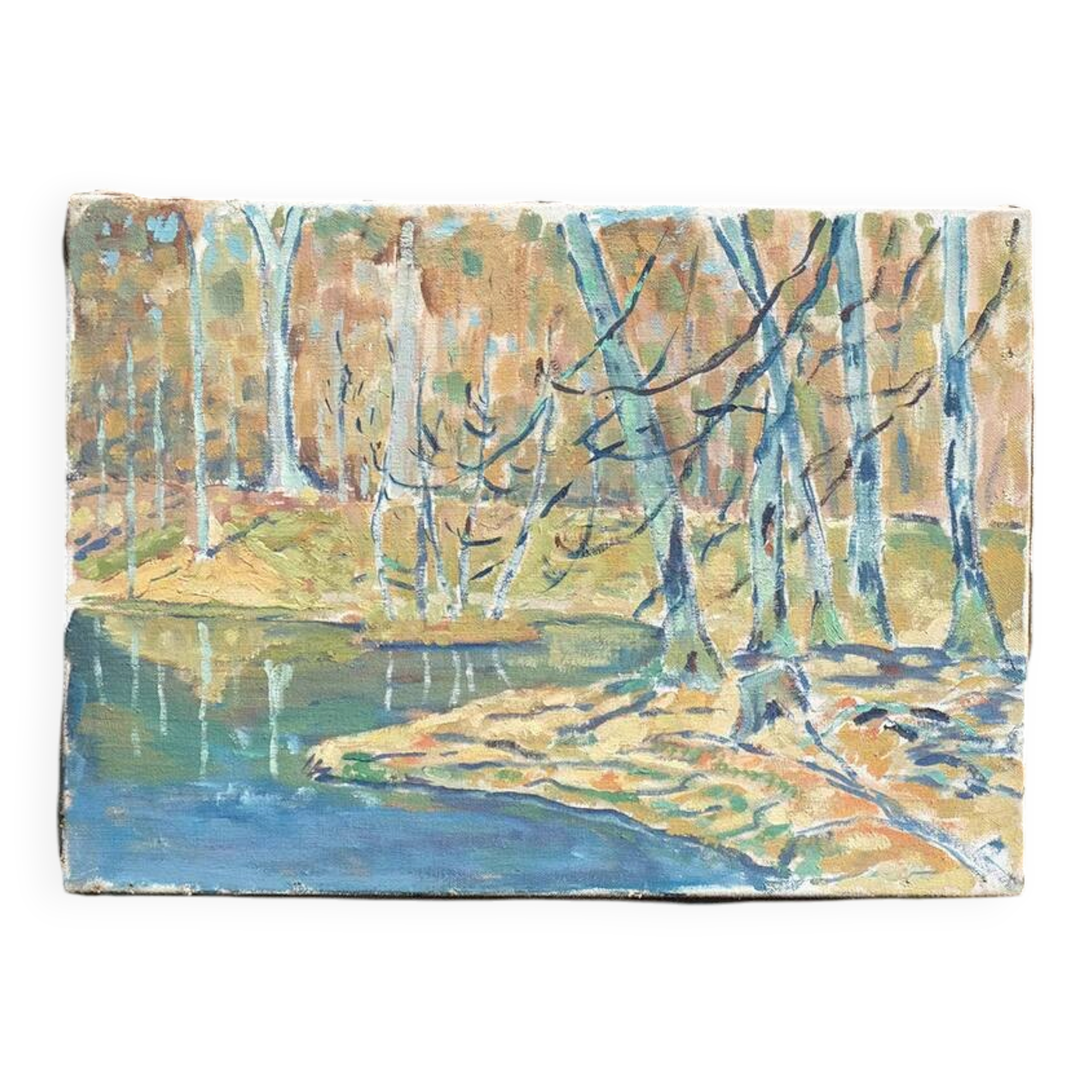 Oil painting landscape