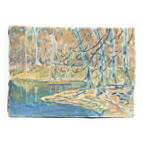 Oil painting landscape