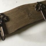 Wood & metal hook