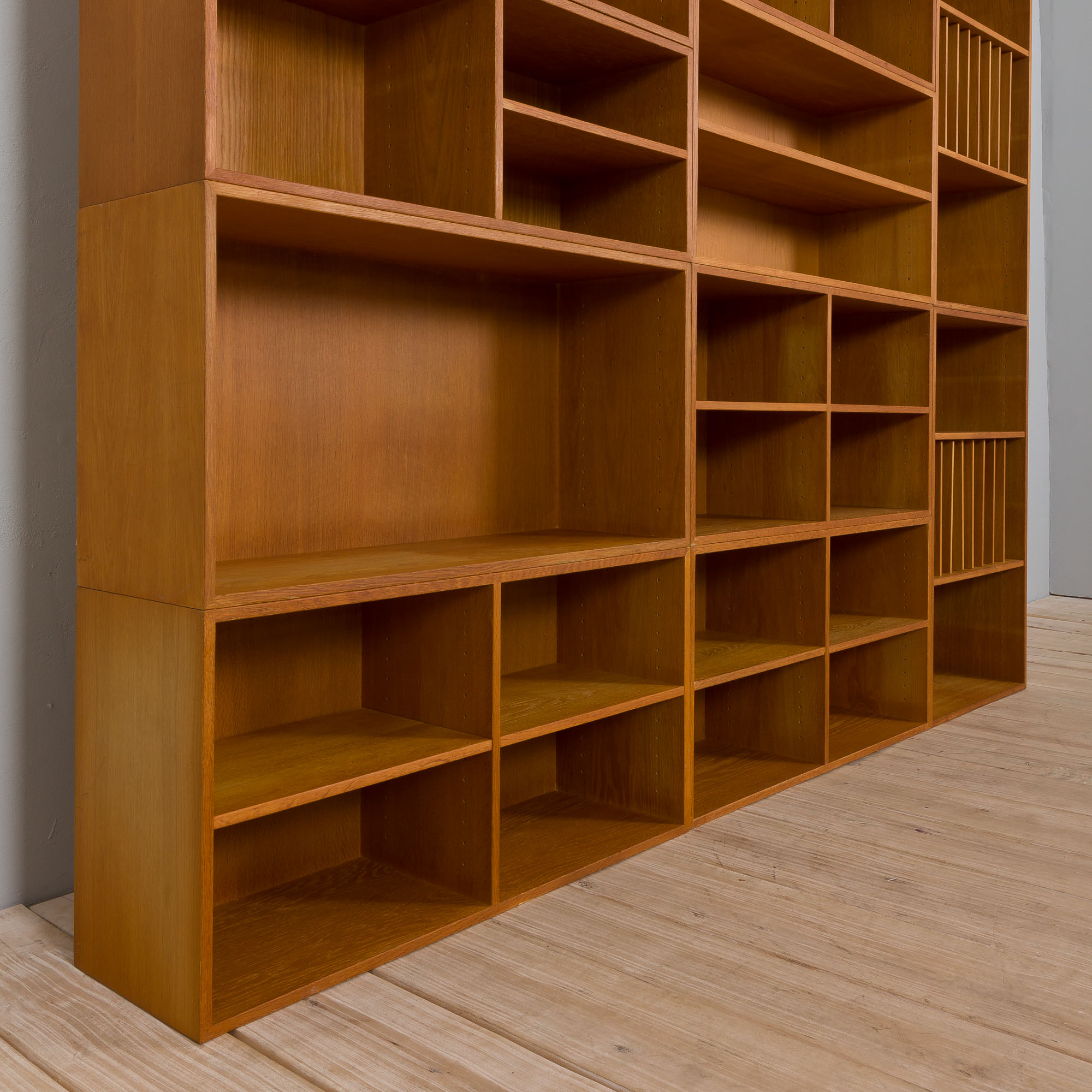 H.W. Klein modular bookshelf system for Bramin,  Denmark 1970s
