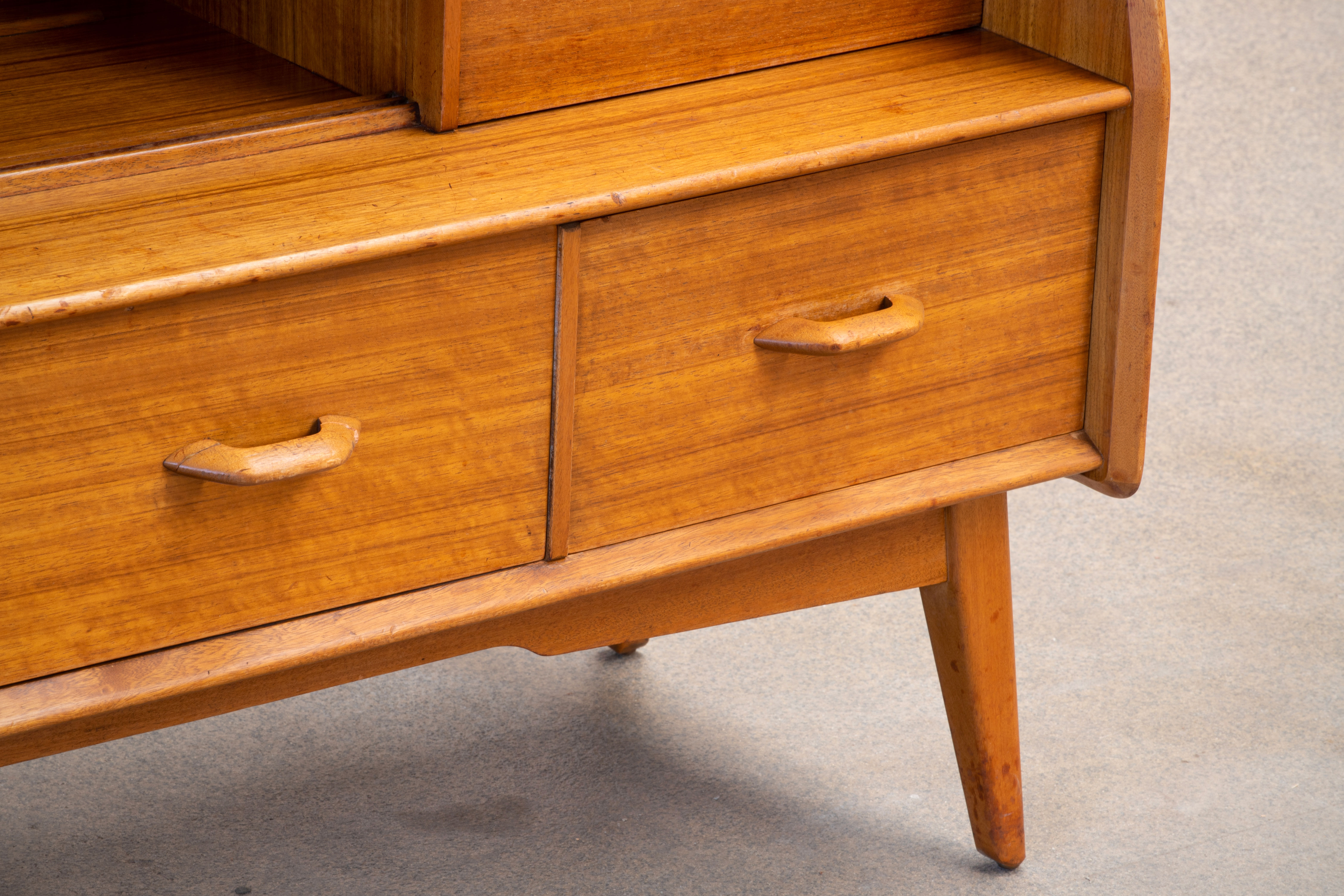 Scandinavian teak side board