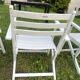 5 garden chairs 1970-1980