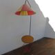 Streetlight pedestal table is typical magazine of the year 1950