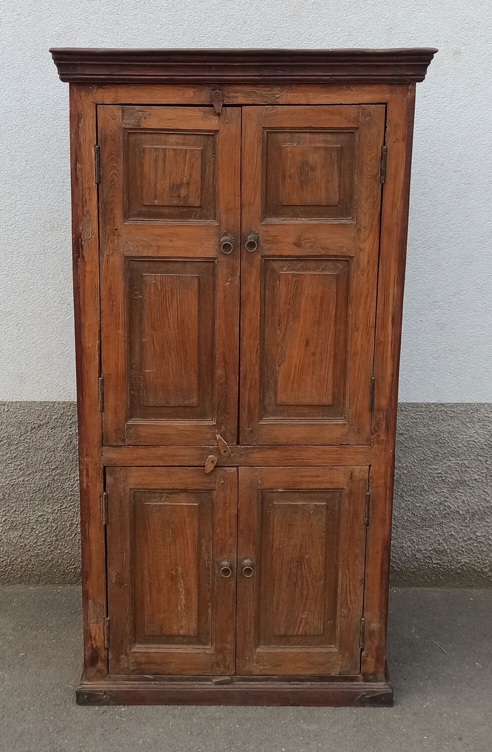 Old wooden wardrobe