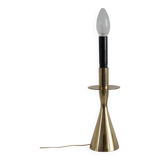 Scandinavian decorative lamp in solid brass