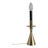 Scandinavian decorative lamp in solid brass