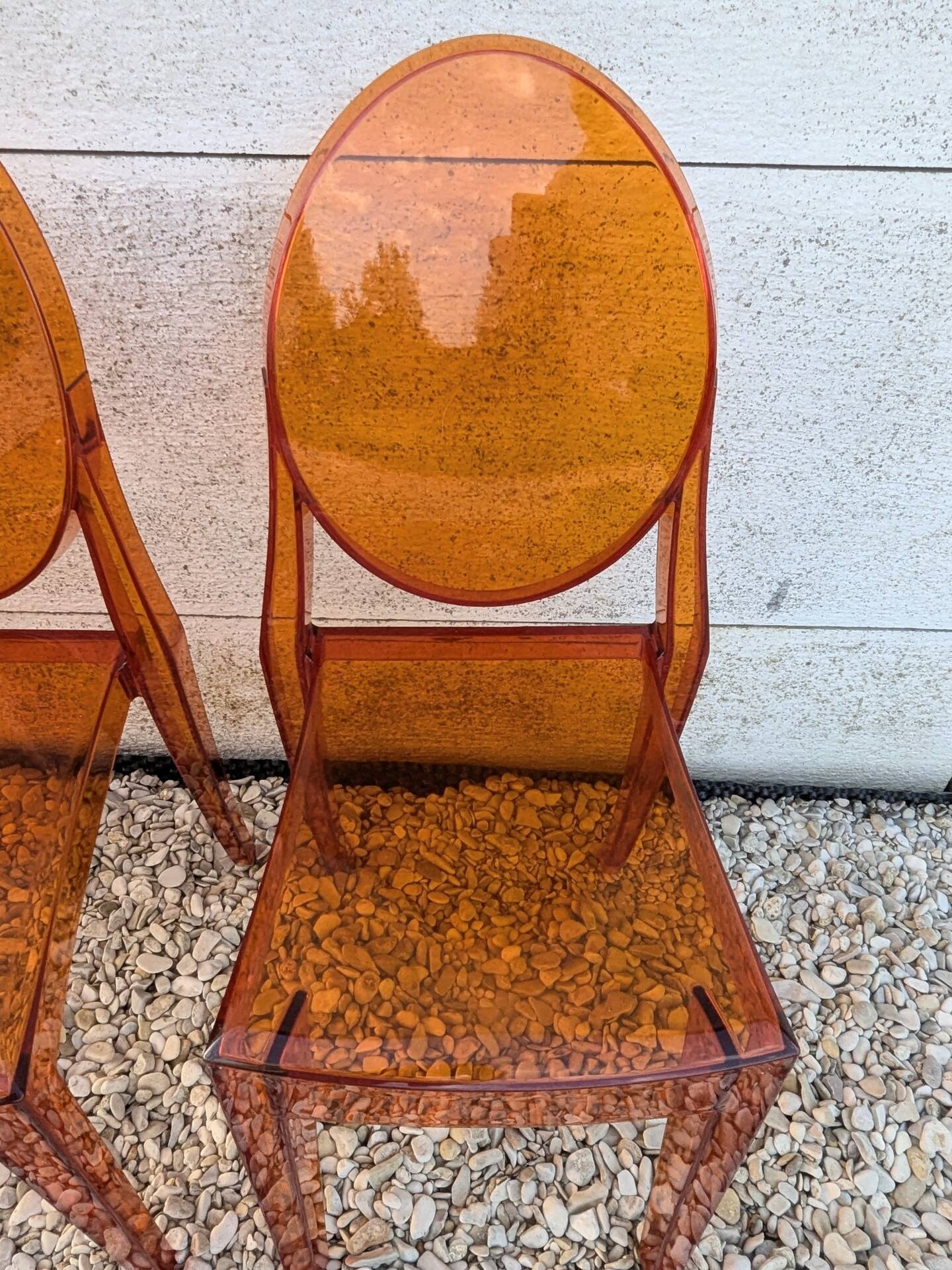 chaises Ghost Kartell design  Starck