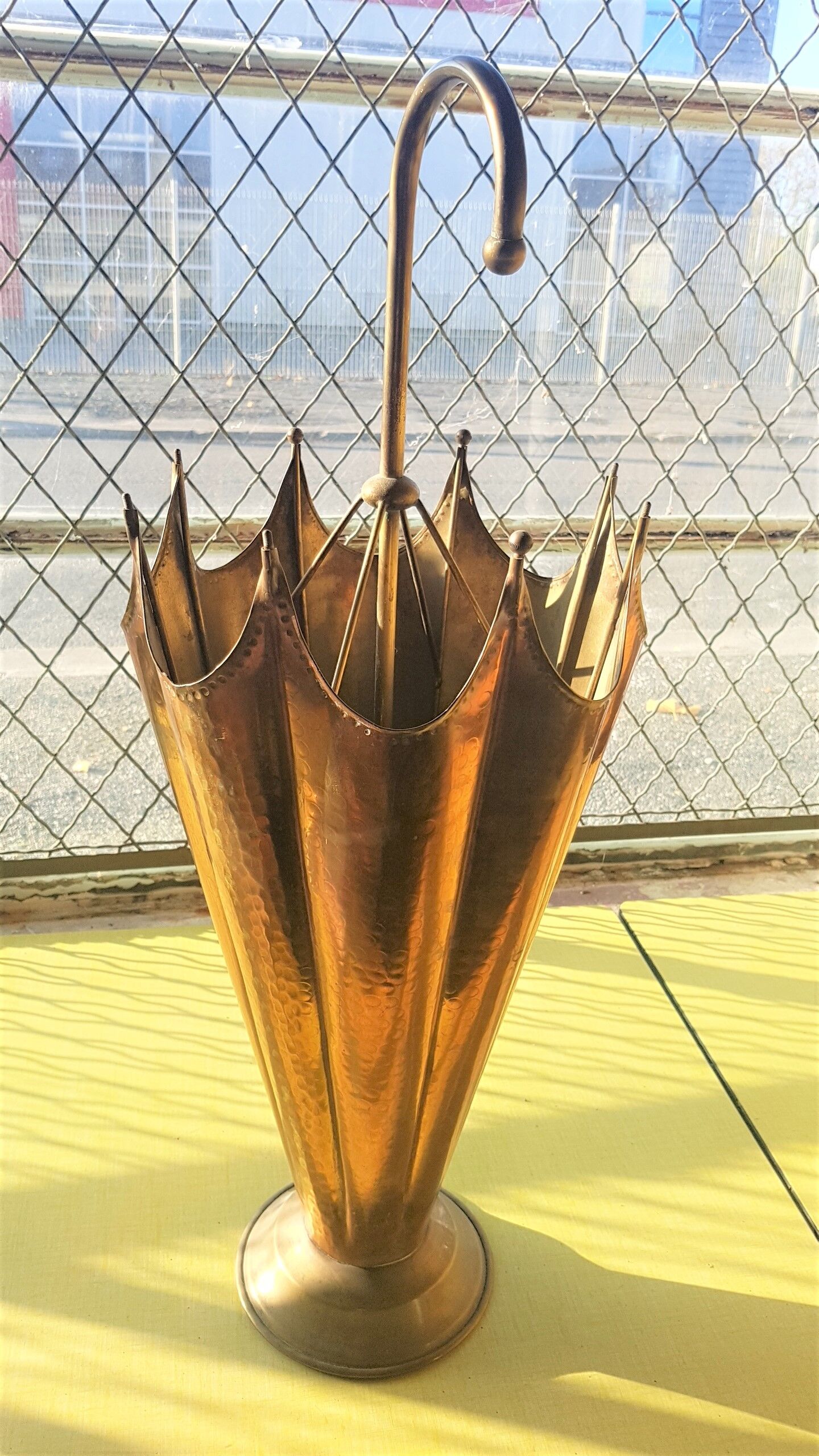 Brass umbrella holders