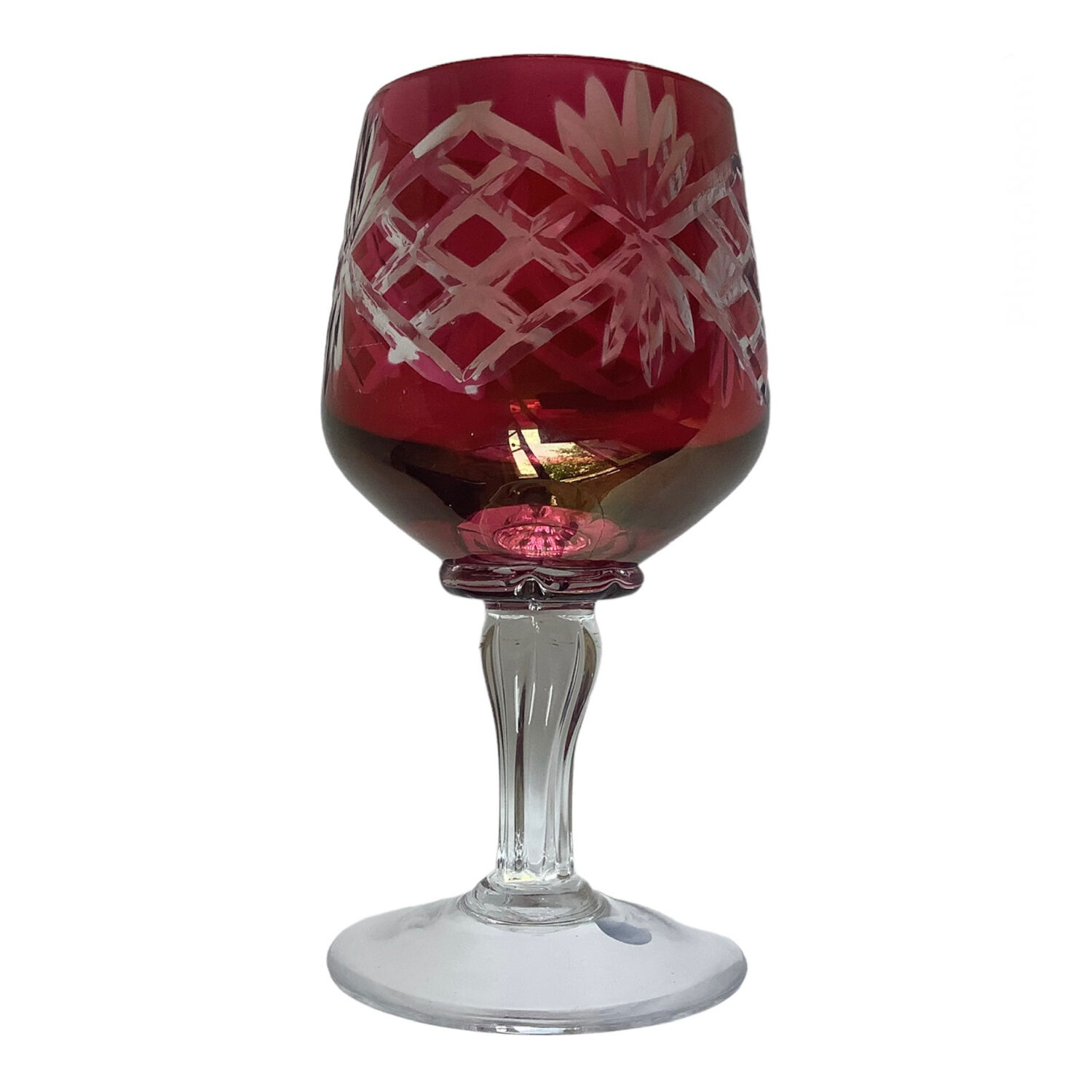6 crystal shot glasses
